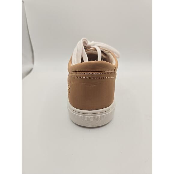 Lucky Brand Katori Womens Sneakers Natural Tan Low Top Shoes Nylon 8M NWB - Picture 5 of 7